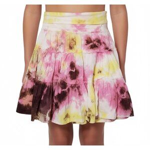 Lucy Girls Gypsy Pleated Layered Girls Summer Pullover Skirt (Medium 10/12) NEW